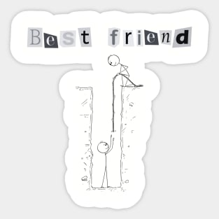 best friend Sticker